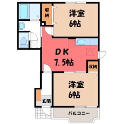 アヴニール123 Aの物件間取画像